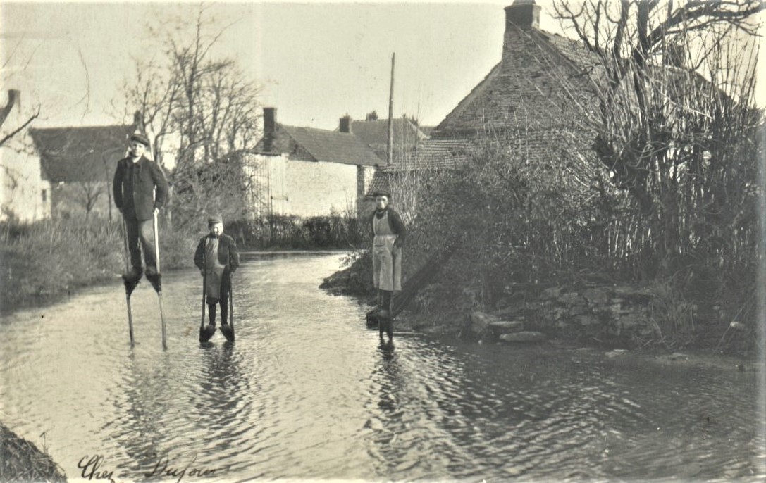 1910-inondations Chevignerot rue du ruisseau et rue Jacquinot